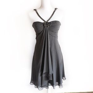 CACHE GREY FORMAL DRESS